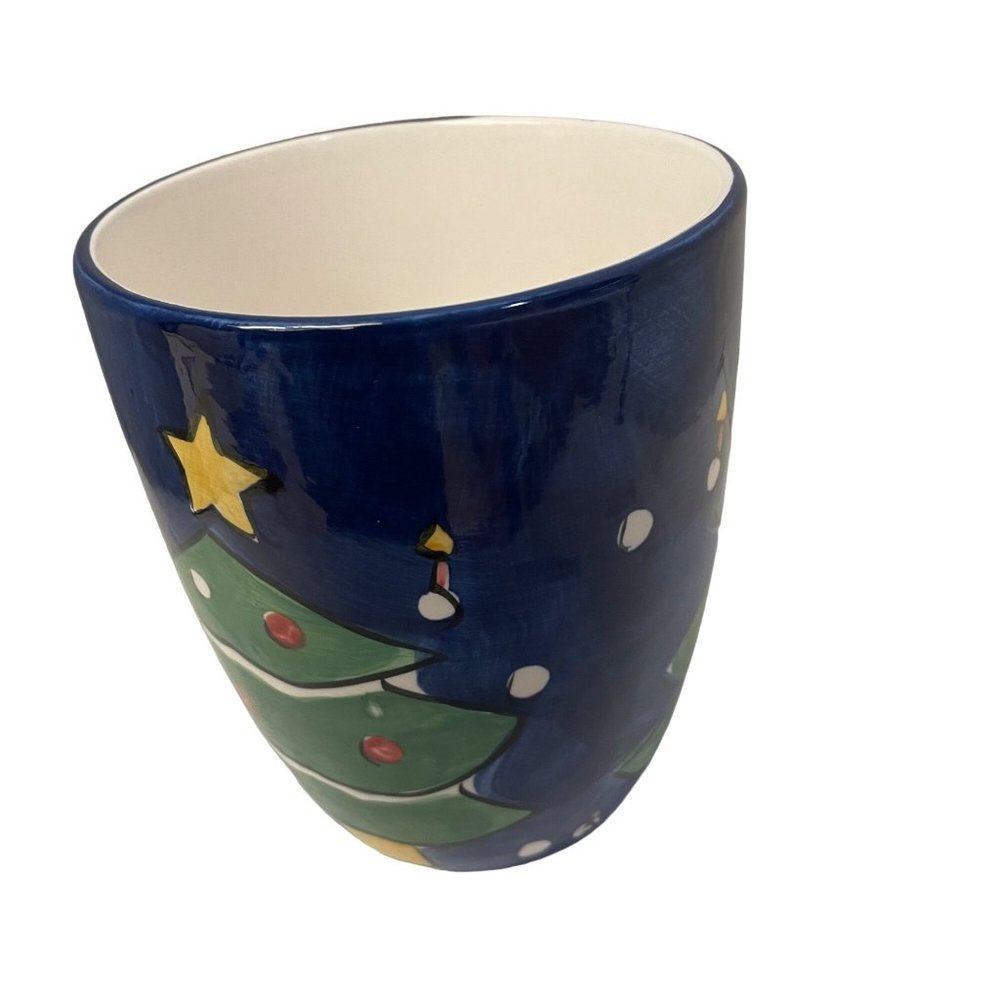 Festive Coffee Tea Mug Green 24 Chritmas Holiday